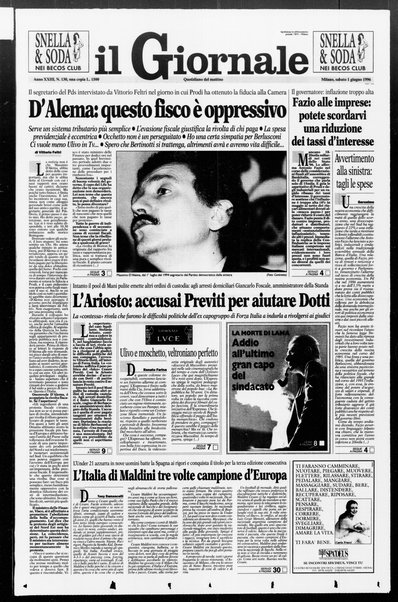 Il giornale : quotidiano del mattino